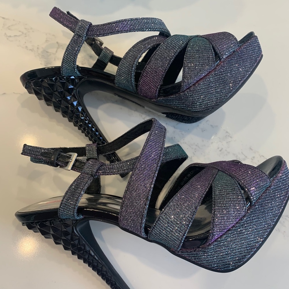 Woman’s high heels